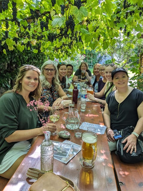 Vienna: Small-Group Wine Tasting Tour - Entering a traditional Heurige