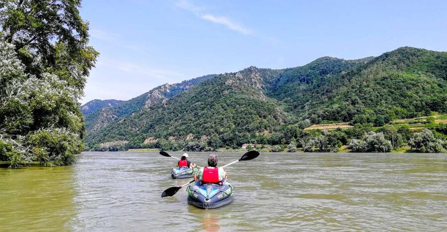 Vienna: Wachau Valley Private Kayak and Wine Tour - Spitz brings the wine into focus