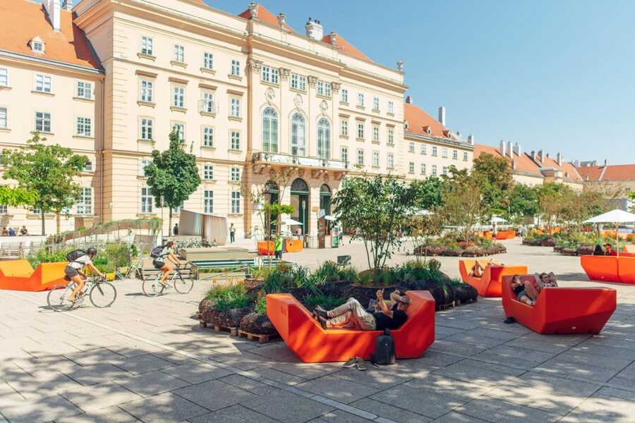Vienna: Walking Tour of the MuseumsQuartier with Guide - Baroque foundations meet contemporary design