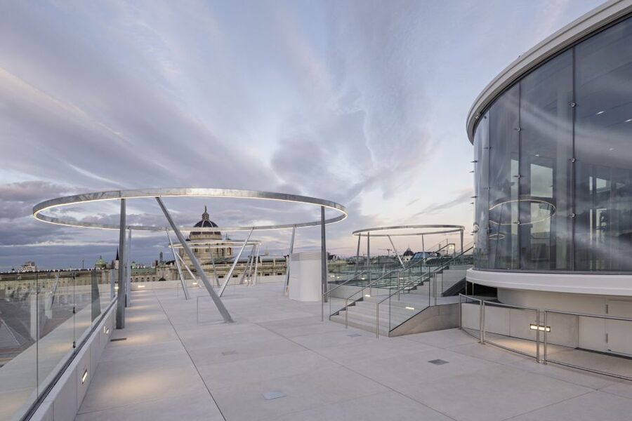 Vienna: Walking Tour of the MuseumsQuartier with Guide - MQ Libelle and the cultural terrace