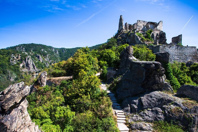 Wachau Valley Wine Tasting Bike Tour from Vienna - The Blue Tower of Dürnstein Abbey