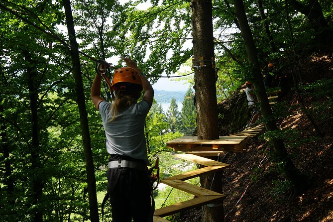 Waldseilpark Wörthersee - Flying Fox Lines Add the Big Moment