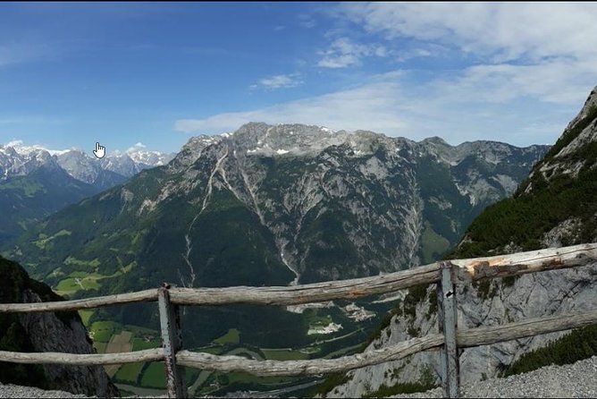 Werfen World's Largest Ice Caves and Golling Waterfalls Tour - The mountain views add real value